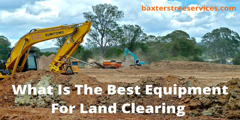 Land clearing equipment